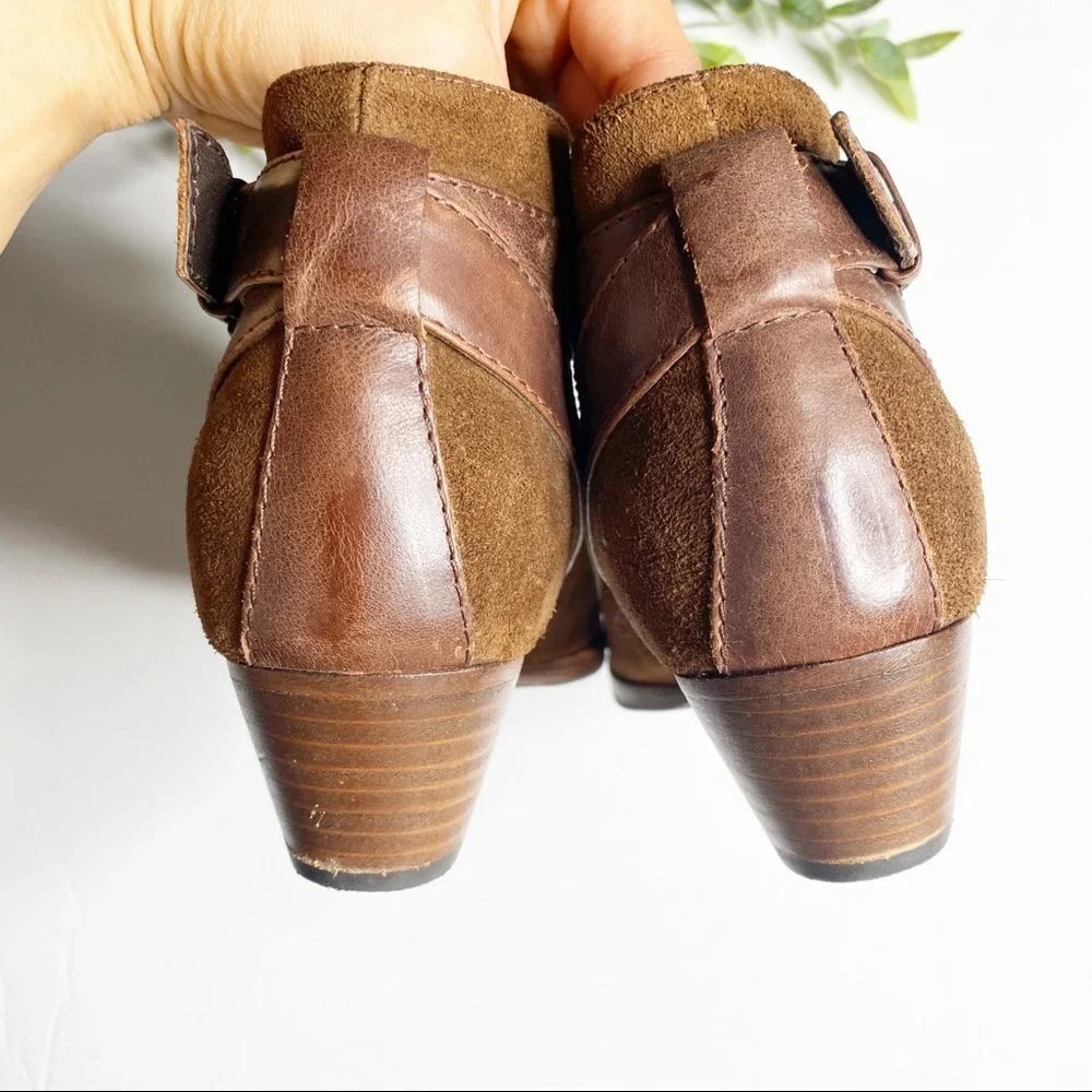 Aquatalia- “Farin” Weatherproof Suede Ankle Boots